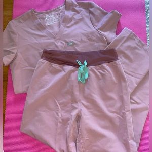 Mineral mauve figs set